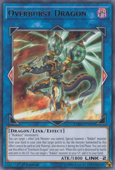 Overburst Dragon (CHIM-EN092) [CHIM]