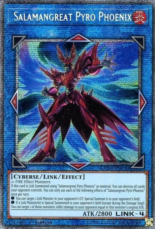 Salamangreat Pyro Phoenix Starlight Rare (CHIM-EN039) [CHIM]