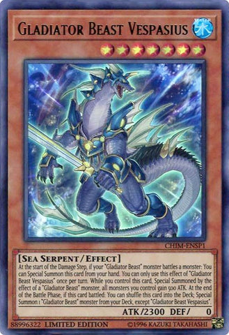 Gladiator Beast Vespasius CHIM ENSP1 (CHIM-ENSP1) [CHIM]