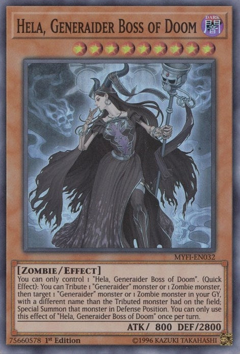 Hela Generaider Boss of Doom (MYFI-EN032) [MYFI]