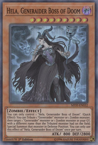 Hela Generaider Boss of Doom (MYFI-EN032) [MYFI]