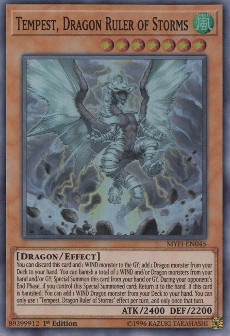 Tempest Dragon Ruler of Storms (MYFI-EN045) [MYFI]