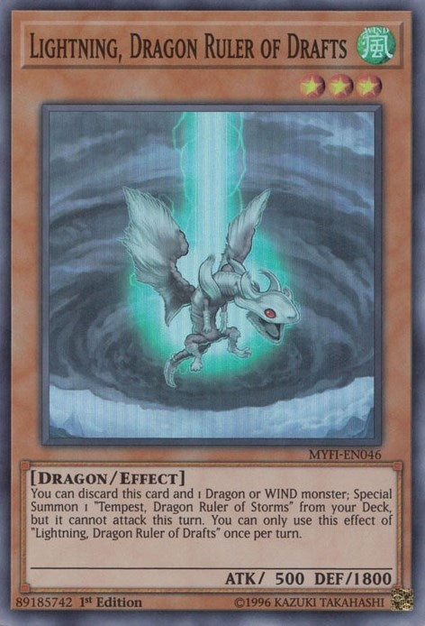 Lightning Dragon Ruler of Drafts (MYFI-EN046) [MYFI]