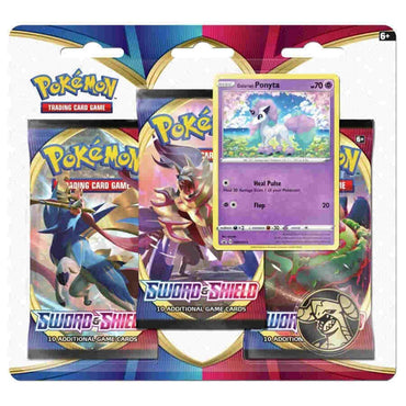 Sword & Shield - 3-Pack Blister (Galarian Ponyta)