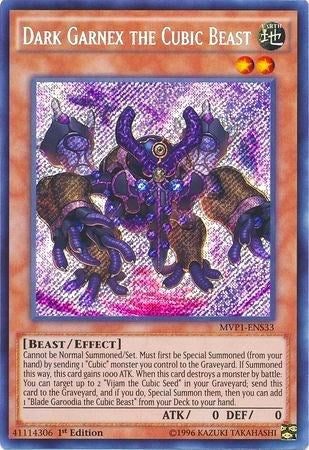 Dark Garnex the Cubic Beast (MVP1-ENS33) [MVP1-ENS]