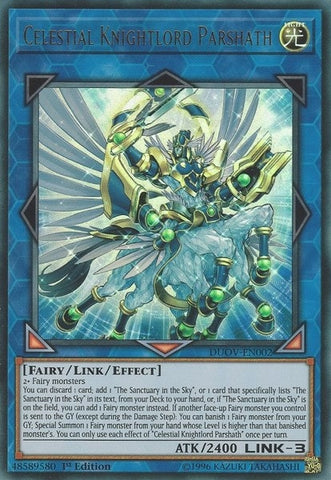 Celestial Knightlord Parshath (DUOV-EN002) [DUOV]