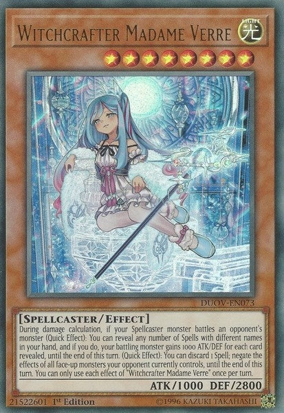 Witchcrafter Madame Verre (DUOV-EN073) [DUOV]