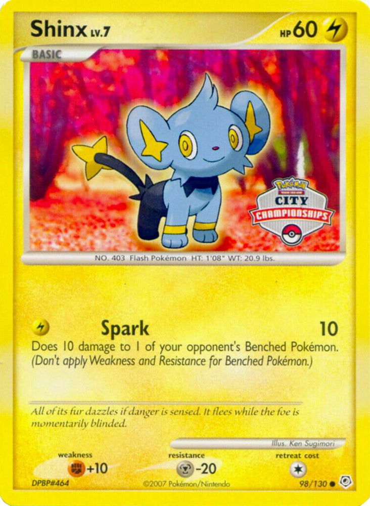 Shinx (98/130) (City Championships Promo) [Nintendo: Black Star Promos]