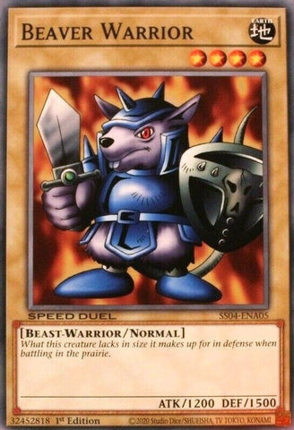 Beaver Warrior (SS04-ENA05) [SS04]