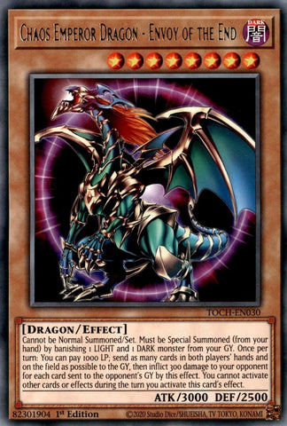 Chaos Emperor Dragon Envoy of the End (TOCH-EN030) [TOCH]