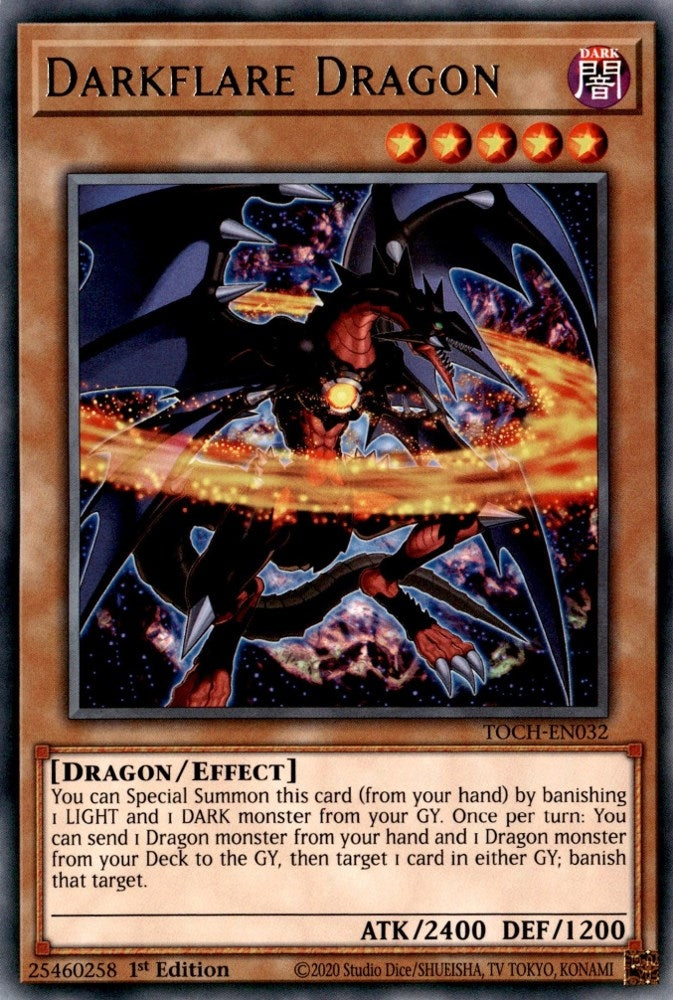 Darkflare Dragon (TOCH-EN032) [TOCH]