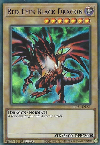 Red Eyes Black Dragon Purple (LDS1-EN001) [LDS1]