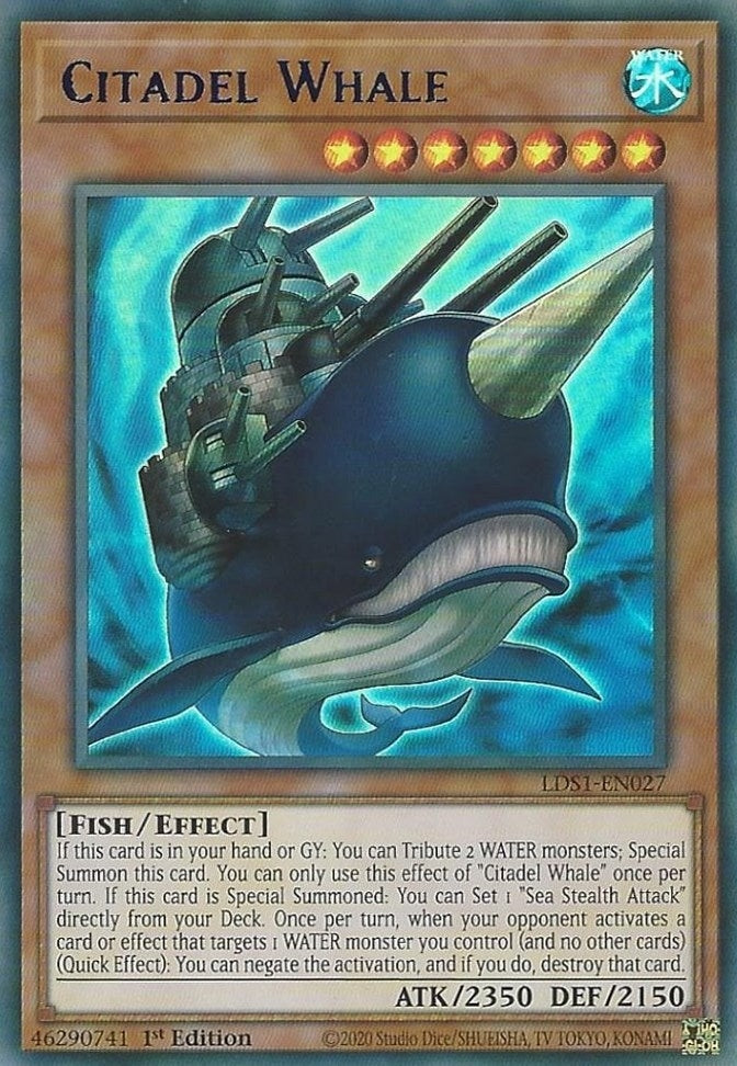 Citadel Whale Blue (LDS1-EN027) [LDS1]