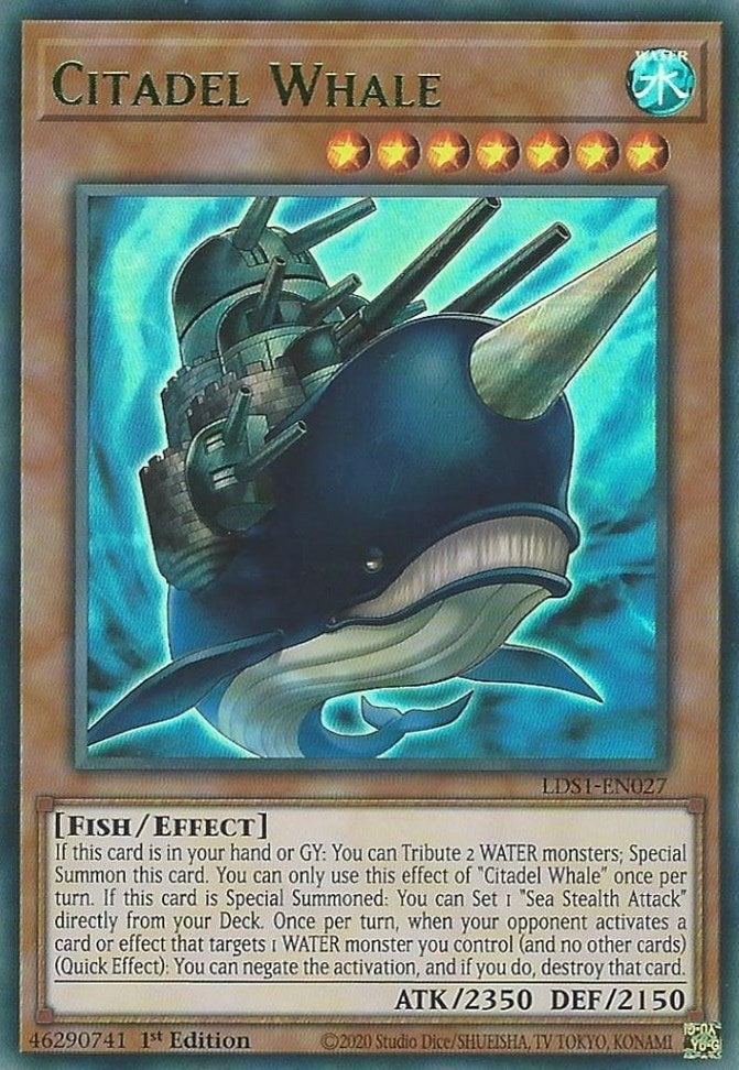 Citadel Whale Green (LDS1-EN027) [LDS1]