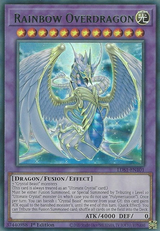 Rainbow Overdragon Green (LDS1-EN101) [LDS1]