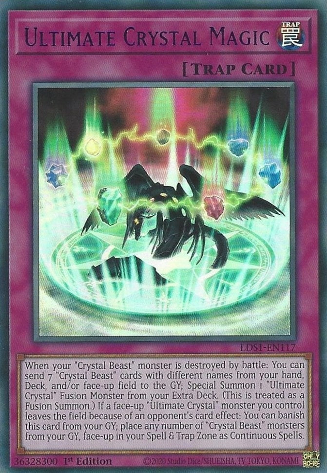 Ultimate Crystal Magic Purple (LDS1-EN117) [LDS1]