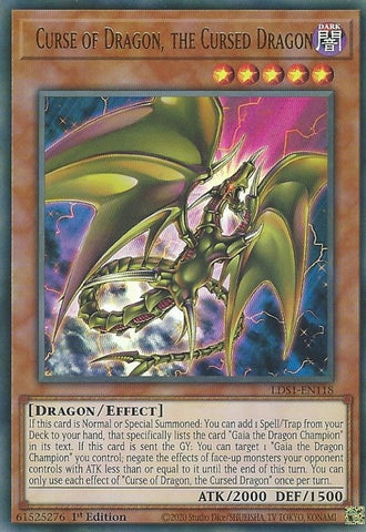 Curse of Dragon the Cursed Dragon (LDS1-EN118) [LDS1]