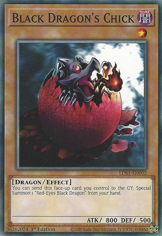 Black Dragons Chick (LDS1-EN002) [LDS1]