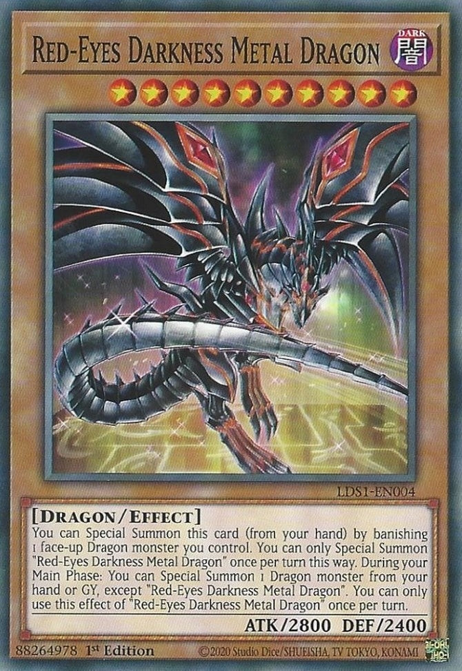 Red Eyes Darkness Metal Dragon (LDS1-EN004) [LDS1]