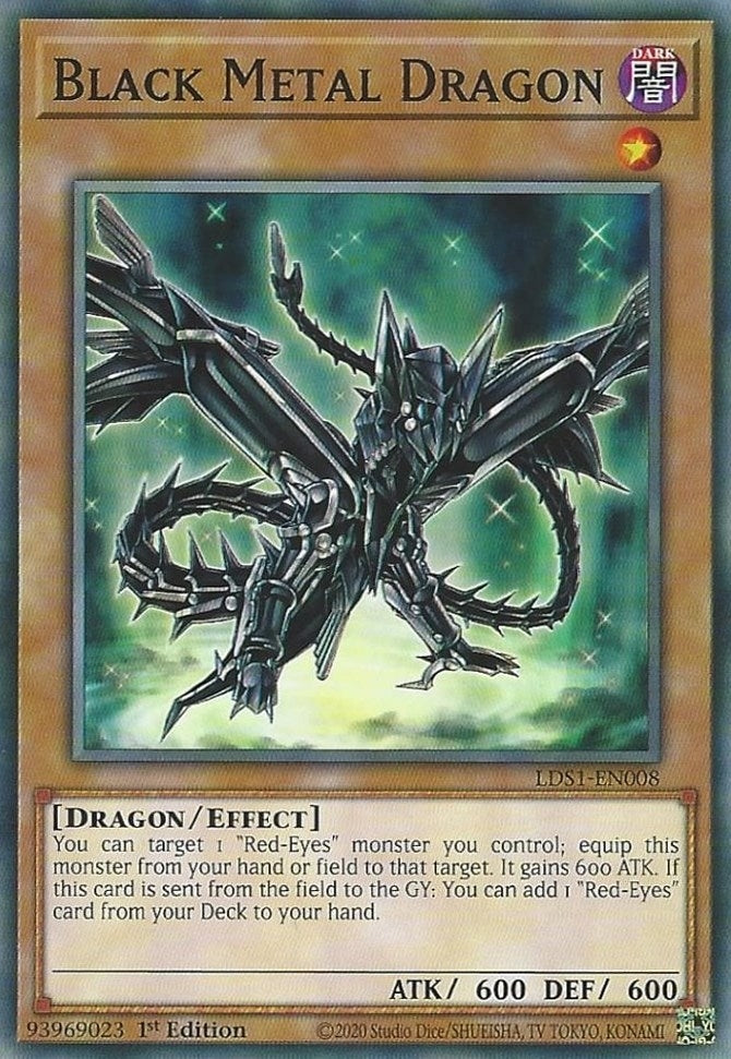 Black Metal Dragon (LDS1-EN008) [LDS1]