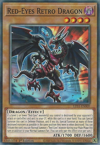 Red Eyes Retro Dragon (LDS1-EN009) [LDS1]