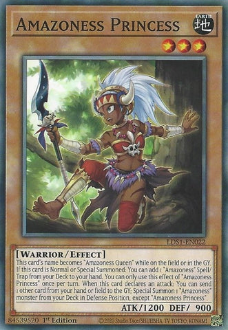 Amazoness Princess (LDS1-EN022) [LDS1]