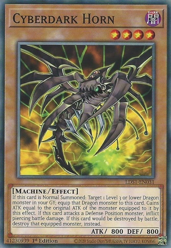 Cyberdark Horn (LDS1-EN031) [LDS1]