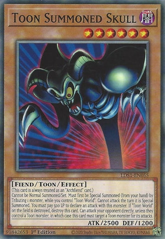 Toon Summoned Skull (LDS1-EN055) [LDS1]