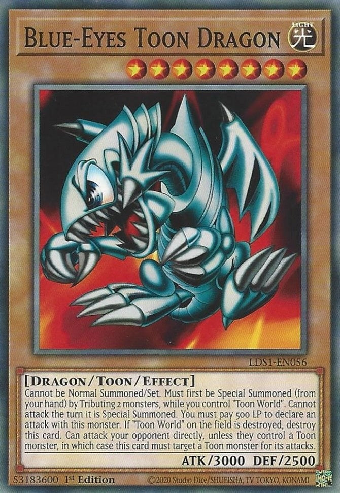 Blue Eyes Toon Dragon (LDS1-EN056) [LDS1]