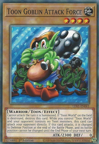 Toon Goblin Attack Force (LDS1-EN061) [LDS1]