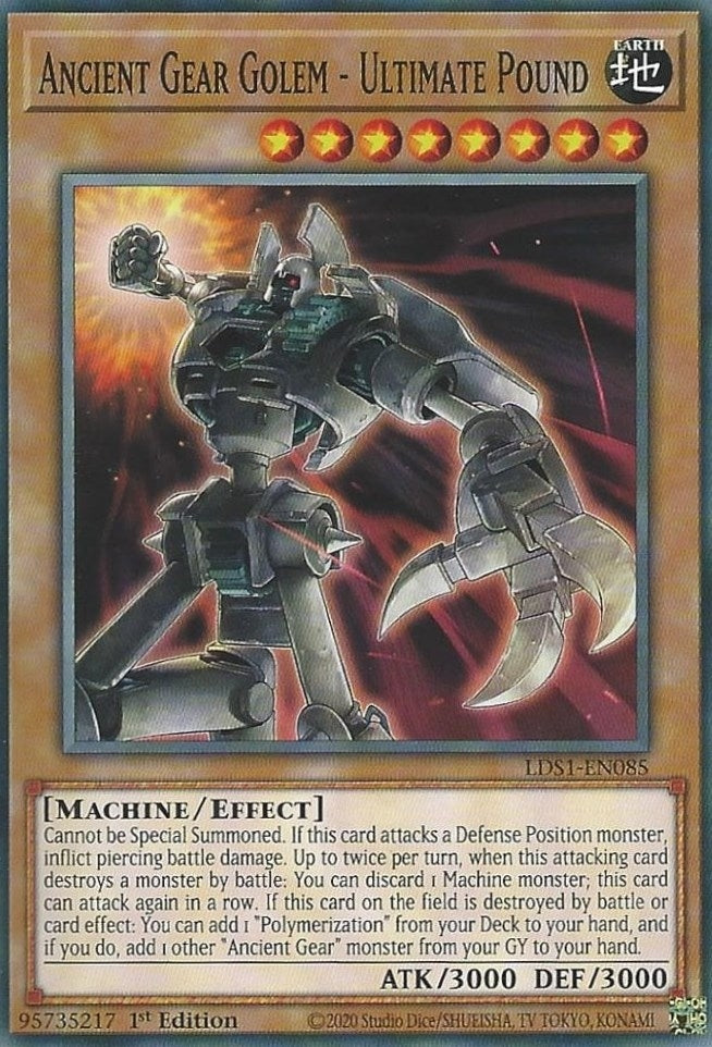 Ancient Gear Golem Ultimate Pound (LDS1-EN085) [LDS1]