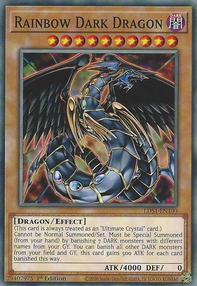 Rainbow Dark Dragon (LDS1-EN100) [LDS1]