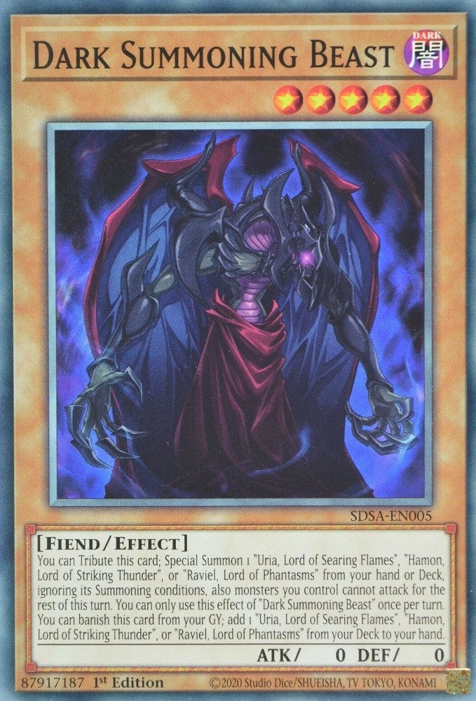 Dark Summoning Beast (SDSA-EN005) [SDSA]