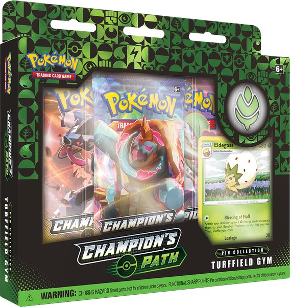 Champion's Path - Pin Collection (Turffield Gym)