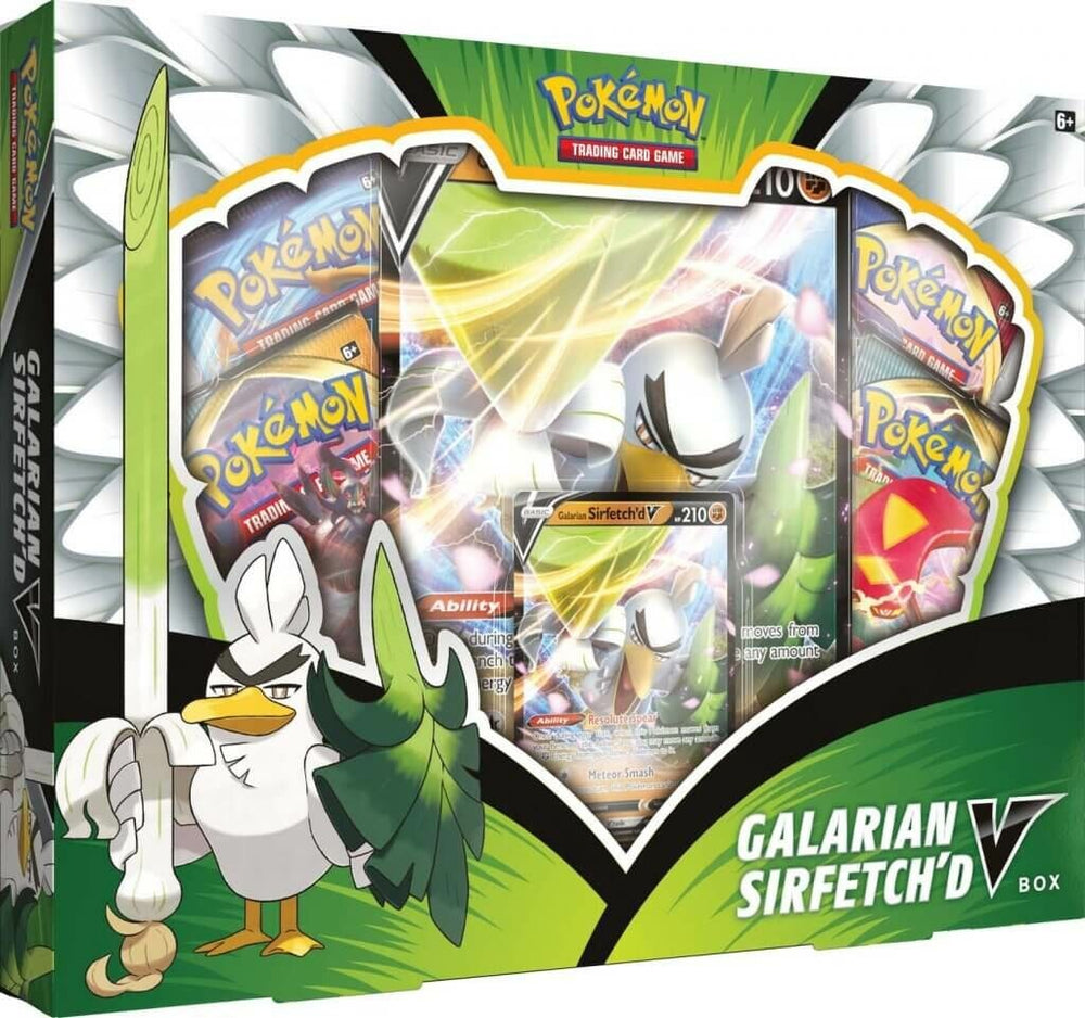 Sword & Shield: Darkness Ablaze - Galarian Sirfetch'd V Box