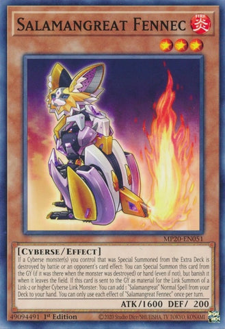 Salamangreat Fennec (MP20-EN051) [MP20]