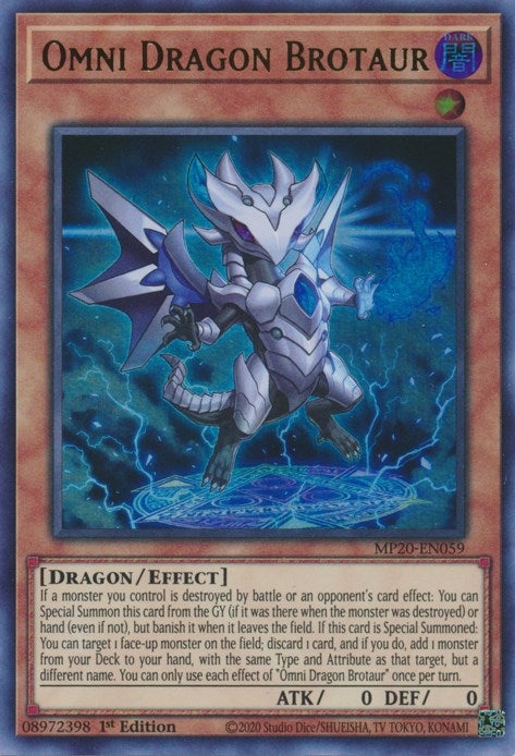 Omni Dragon Brotaur (MP20-EN059) [MP20]