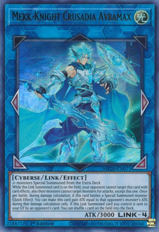 Mekk Knight Crusadia Avramax (MP20-EN071) [MP20]