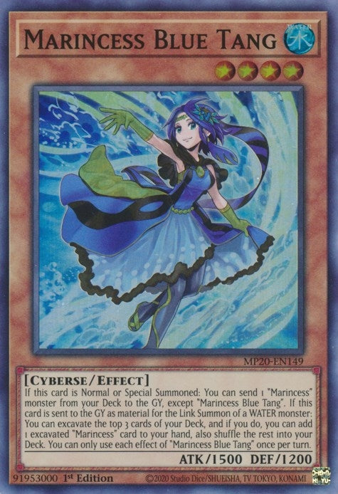 Marincess Blue Tang (MP20-EN149) [MP20]