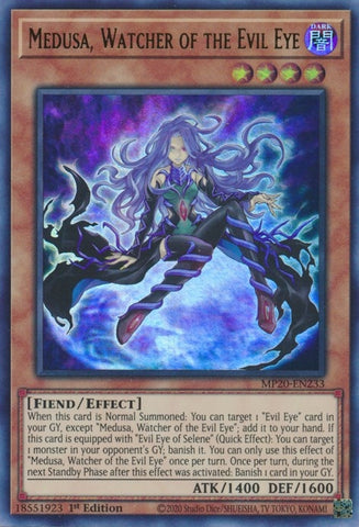 Medusa Watcher of the Evil Eye (MP20-EN233) [MP20]