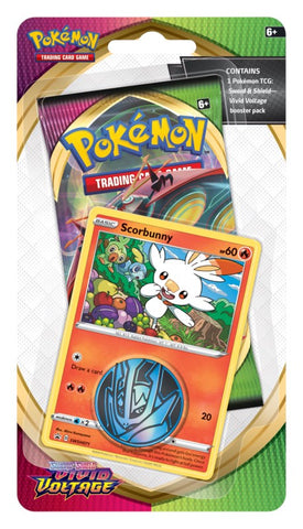 Sword & Shield: Vivid Voltage - Single Pack Blister (Scorbunny)