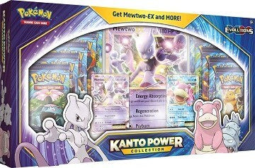 XY: Evolutions - Kanto Power Collection (Mewtwo EX and Slowbro EX)