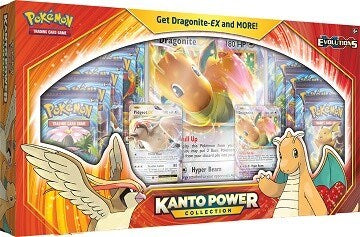 XY: Evolutions - Kanto Power Collection (Dragonite EX and Pidgeot EX)