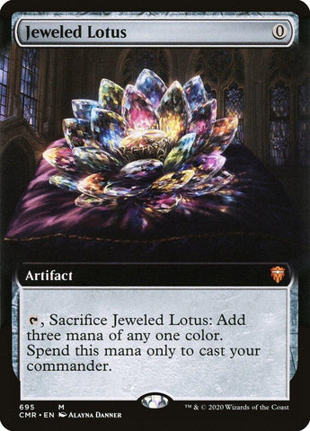 Jeweled Lotus Extended Art (695) [CMR]