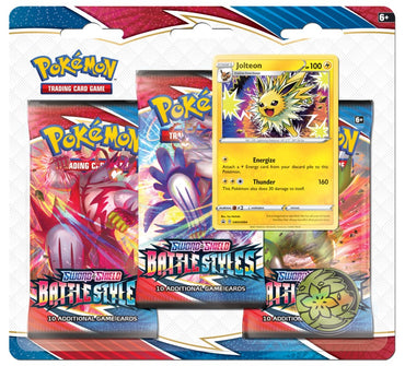 Sword & Shield: Battle Styles - 3-Pack Blister (Jolteon)