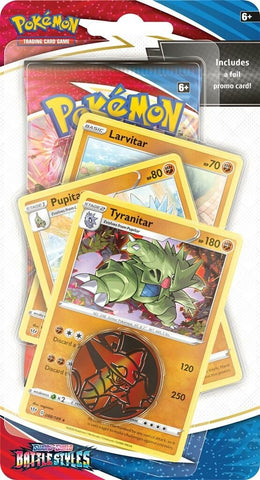 Sword & Shield: Battle Styles - Single Pack Blister (Tyranitar, Pupitar, Larvitar)