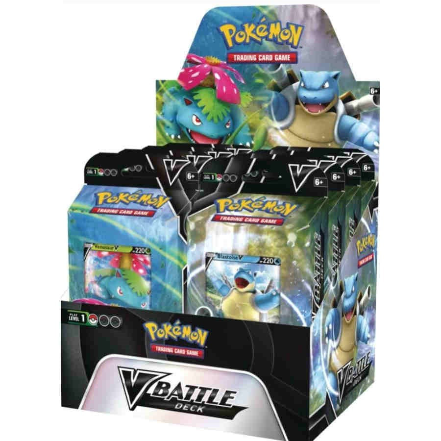 V Battle Deck Display (Venusaur V/Blastoise V)