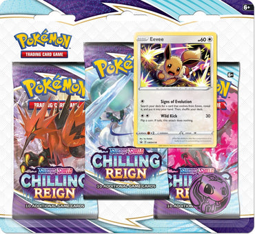 Sword & Shield: Chilling Reign - 3-Pack Blister (Eevee)