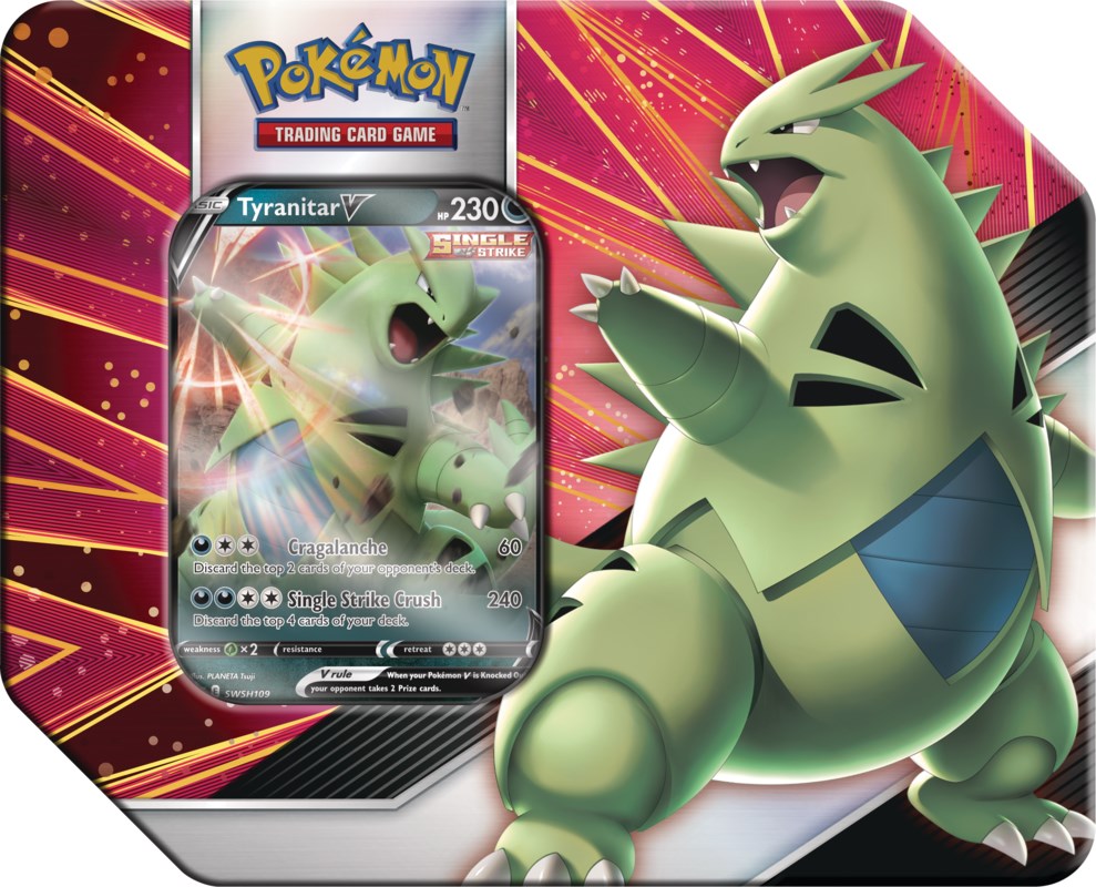 Sword & Shield: Battle Styles - V Strikers Tin (Tyranitar V)