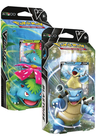 Blastoise V Venusaur V Battle Decks Set of 2 () [MCAP]